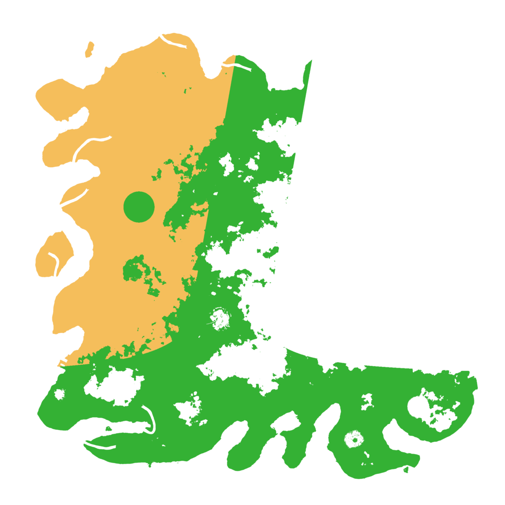 Biome Rust Map: Procedural Map, Size: 4300, Seed: 14279598