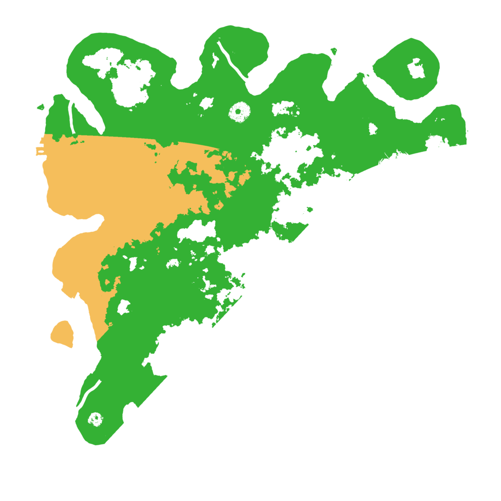 Biome Rust Map: Procedural Map, Size: 3700, Seed: 2099716877