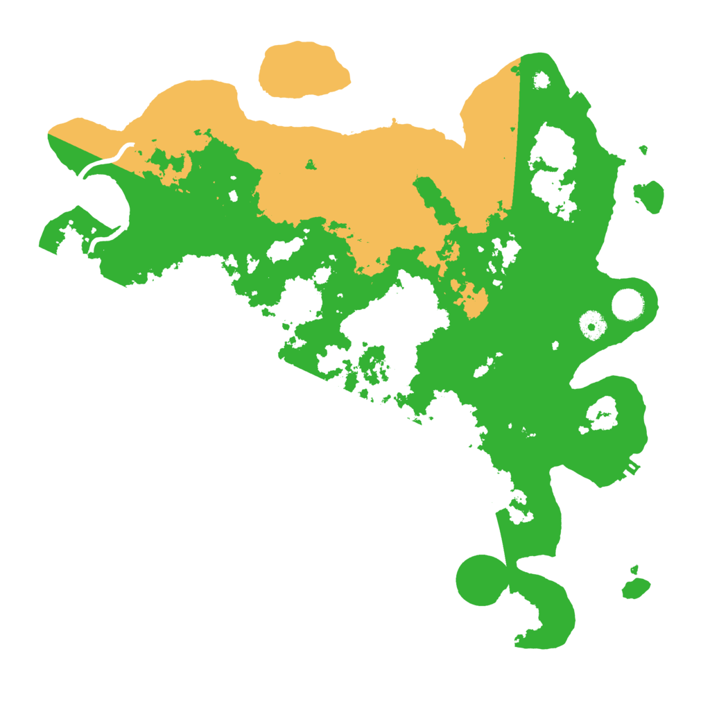 Biome Rust Map: Procedural Map, Size: 3900, Seed: 68694501