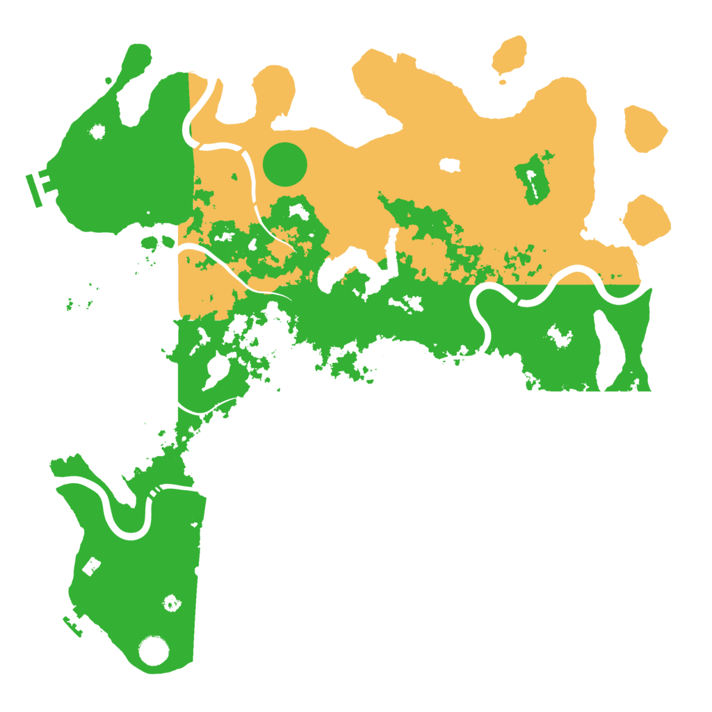 Biome Rust Map: Procedural Map, Size: 4250, Seed: 23614