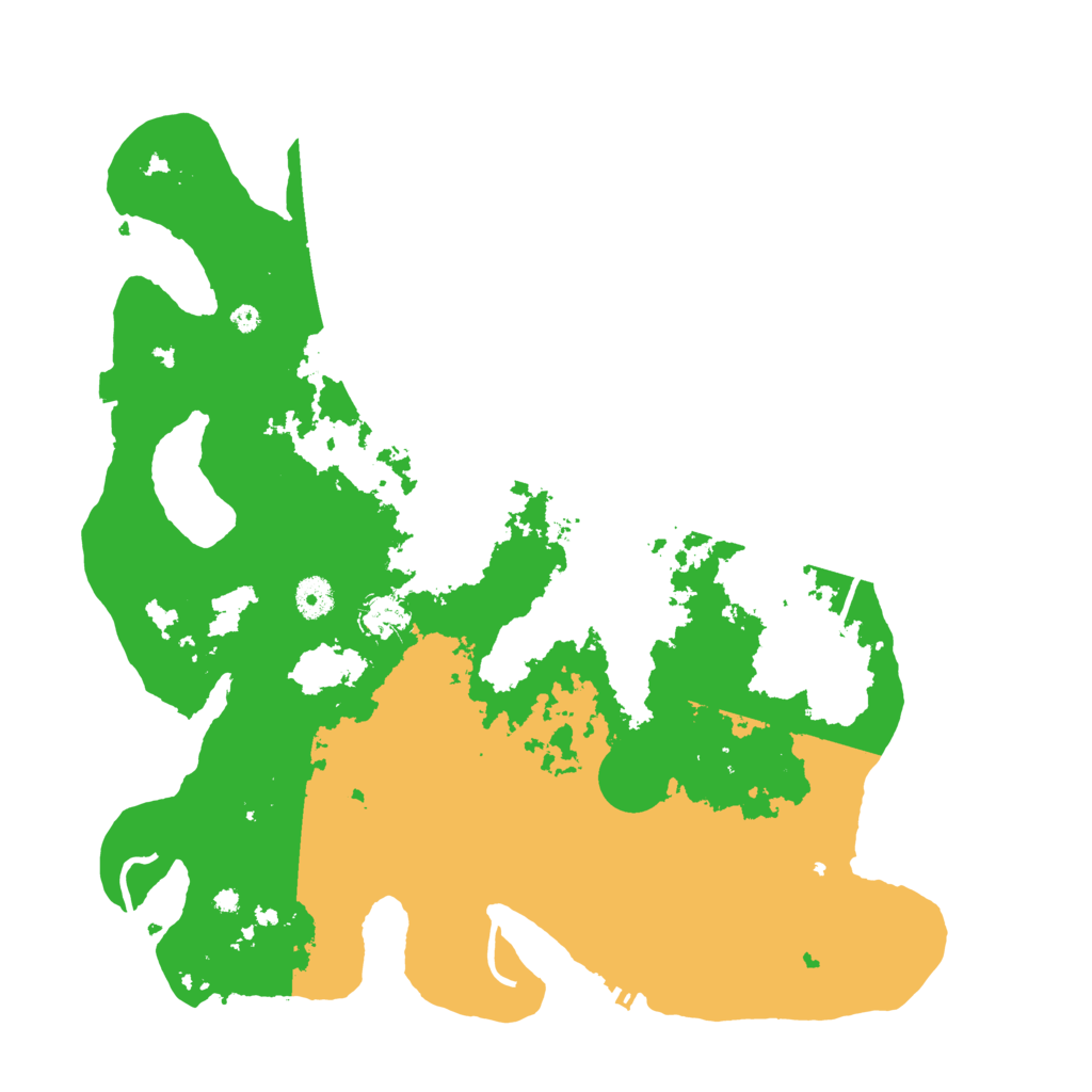 Biome Rust Map: Procedural Map, Size: 4100, Seed: 9473496