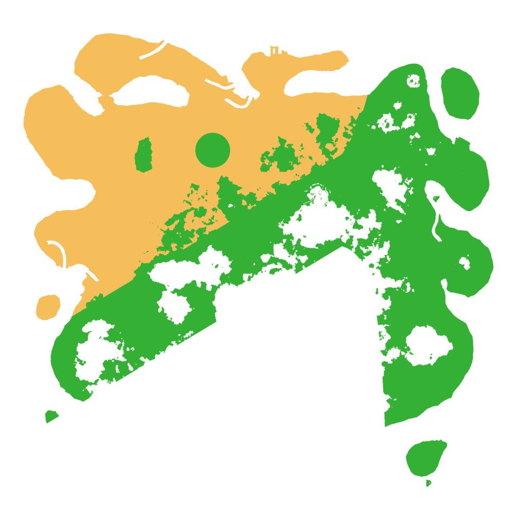 Biome Rust Map: Procedural Map, Size: 4000, Seed: 26548