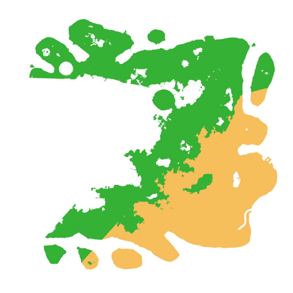 Biome Rust Map: Procedural Map, Size: 3750, Seed: 1360136