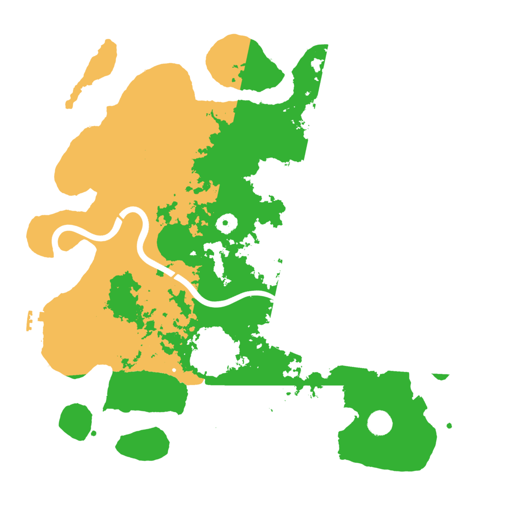 Biome Rust Map: Procedural Map, Size: 3800, Seed: 12805720