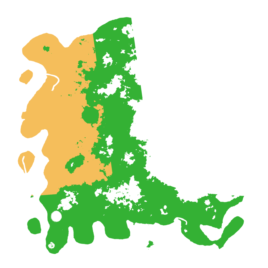 Biome Rust Map: Procedural Map, Size: 4400, Seed: 18394944