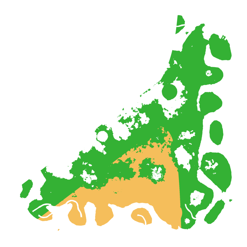 Biome Rust Map: Procedural Map, Size: 4250, Seed: 45762336