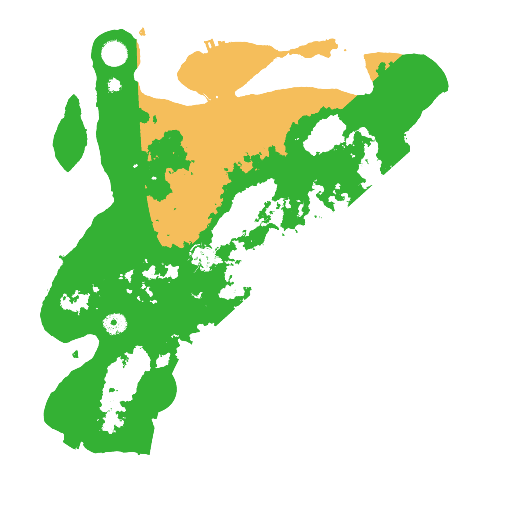 Biome Rust Map: Procedural Map, Size: 3450, Seed: 98307215