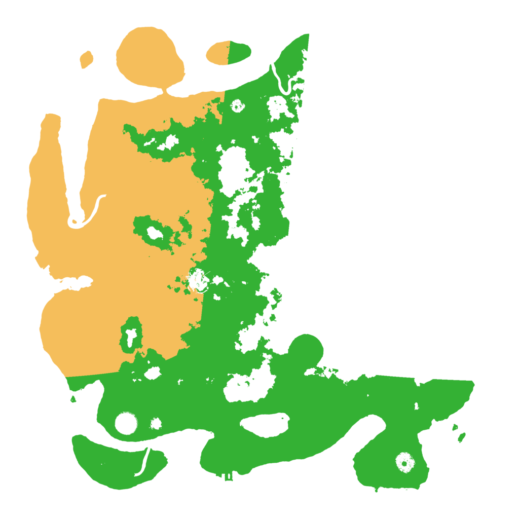 Biome Rust Map: Procedural Map, Size: 4100, Seed: 67996072