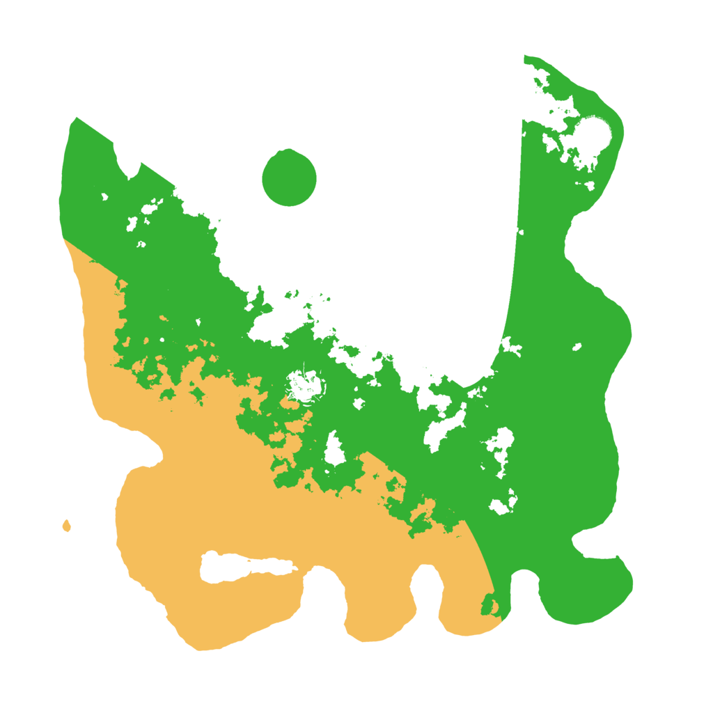 Biome Rust Map: Barren, Size: 3500, Seed: 11221122