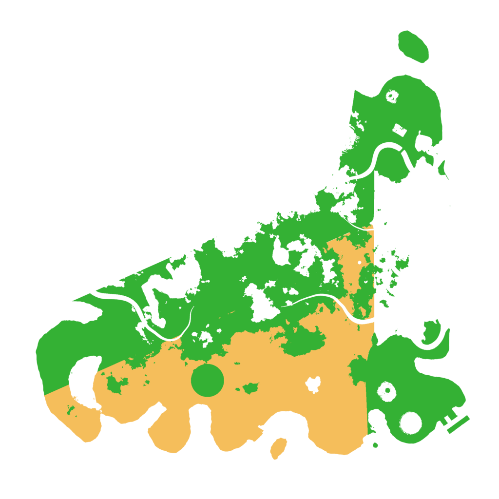 Biome Rust Map: Procedural Map, Size: 4000, Seed: 15785