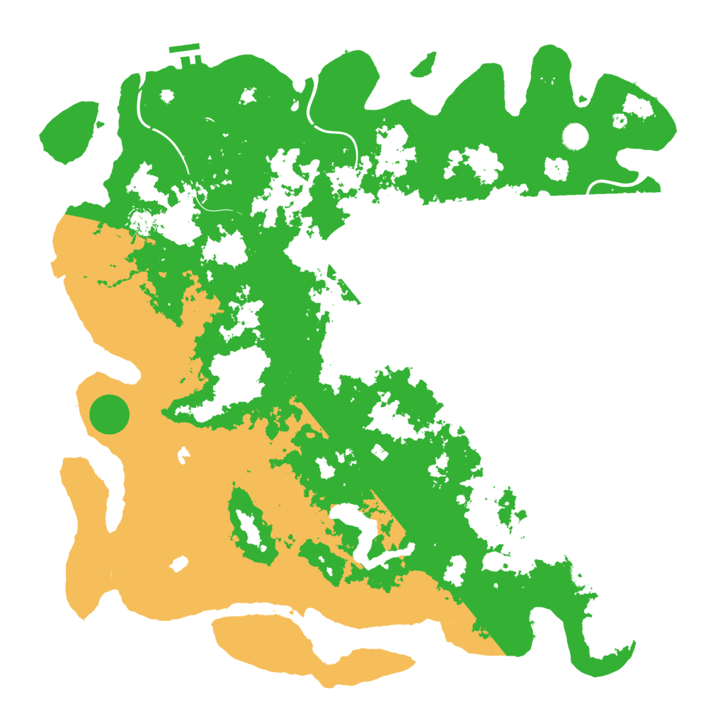 Biome Rust Map: Procedural Map, Size: 4800, Seed: 1595290136