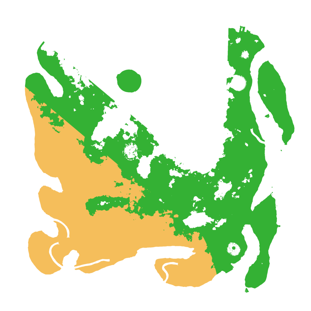 Biome Rust Map: Procedural Map, Size: 3650, Seed: 11748477