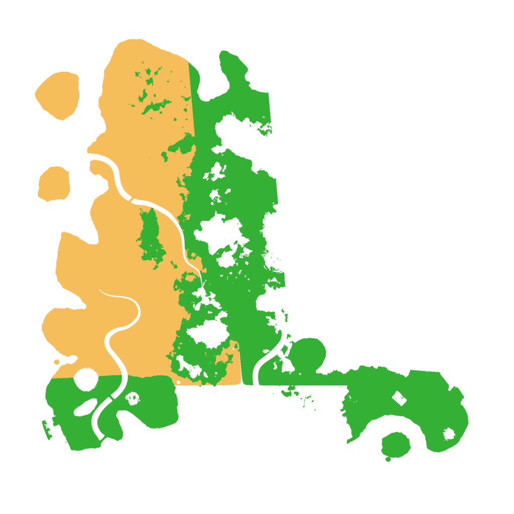 Biome Rust Map: Procedural Map, Size: 3950, Seed: 89246382