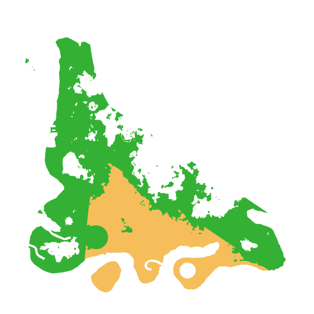 Biome Rust Map: Procedural Map, Size: 3500, Seed: 89516423