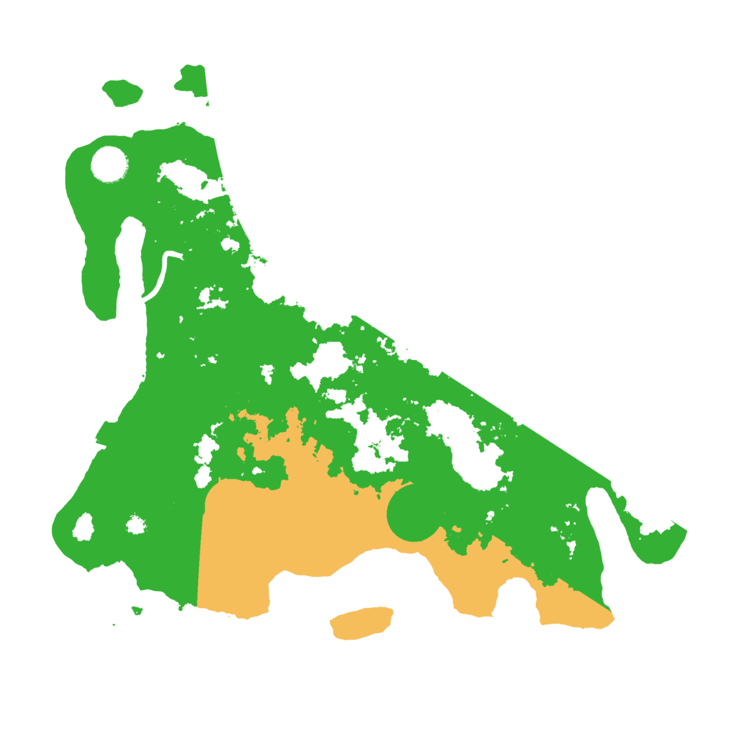 Biome Rust Map: Procedural Map, Size: 3550, Seed: 60908903