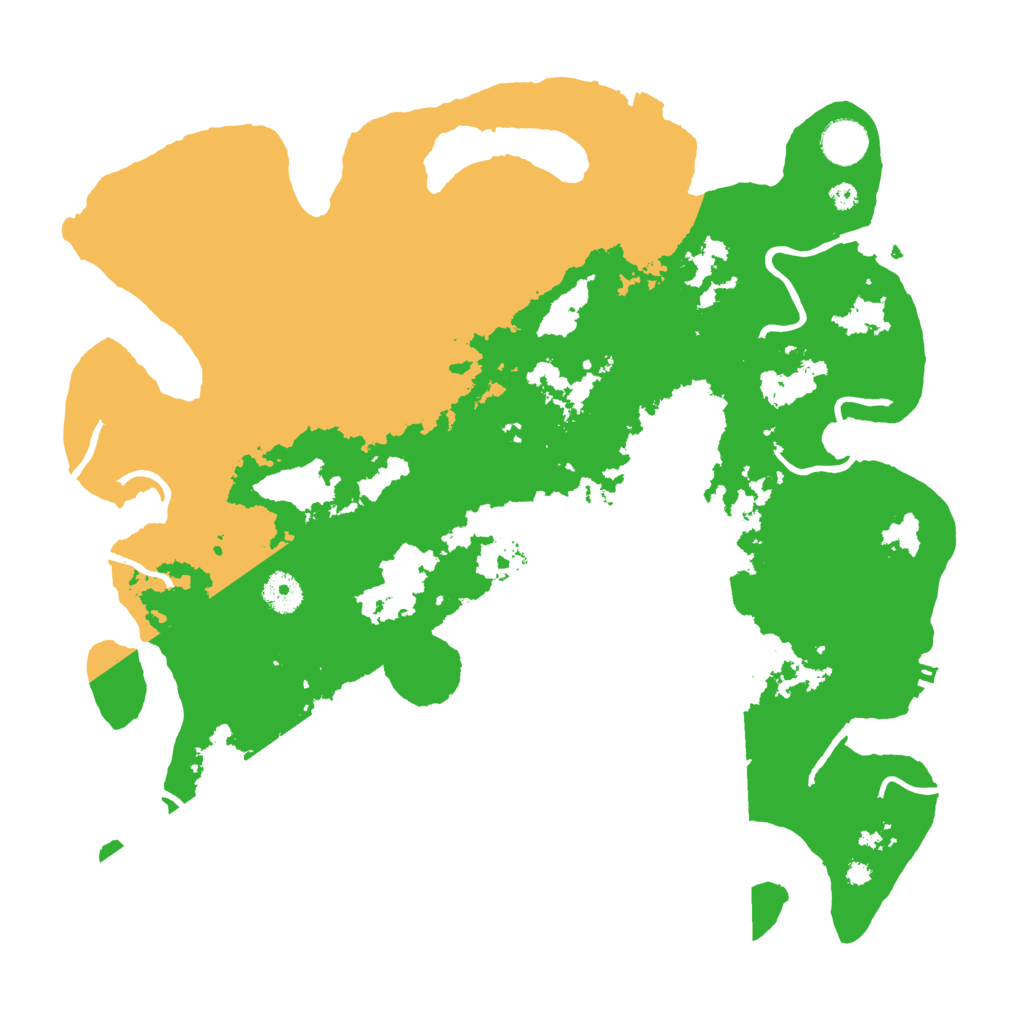 Biome Rust Map: Procedural Map, Size: 3900, Seed: 59201318