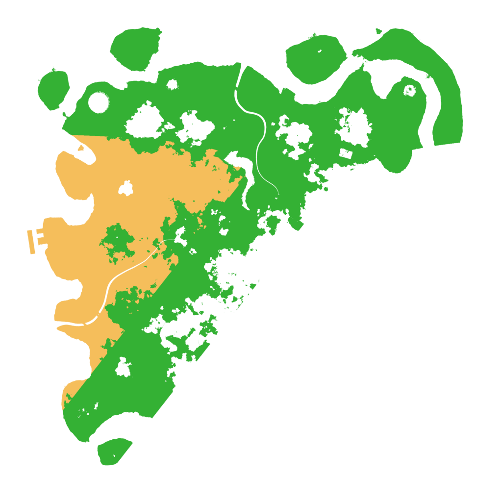 Biome Rust Map: Procedural Map, Size: 4250, Seed: 3927913