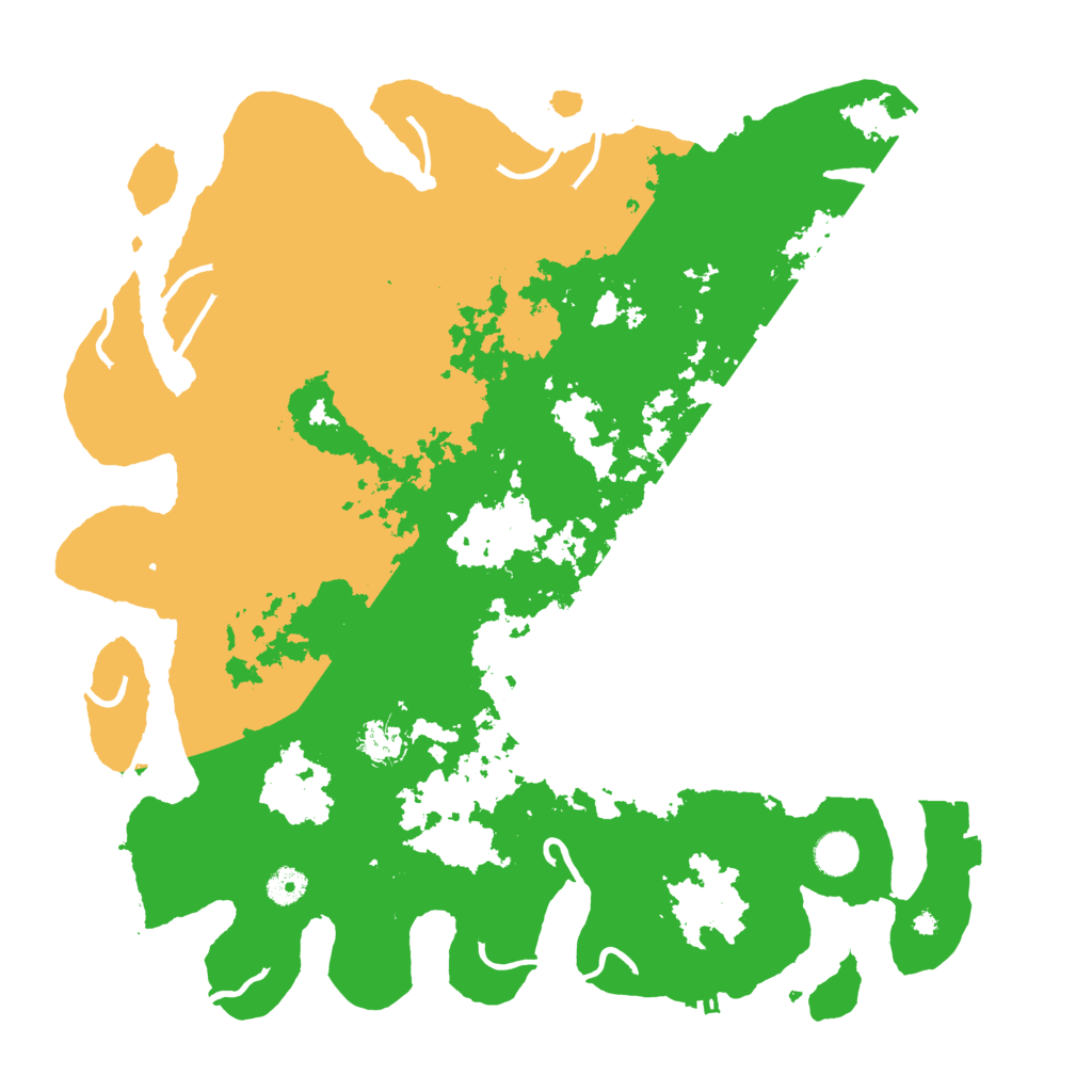 Biome Rust Map: Procedural Map, Size: 4300, Seed: 65398700