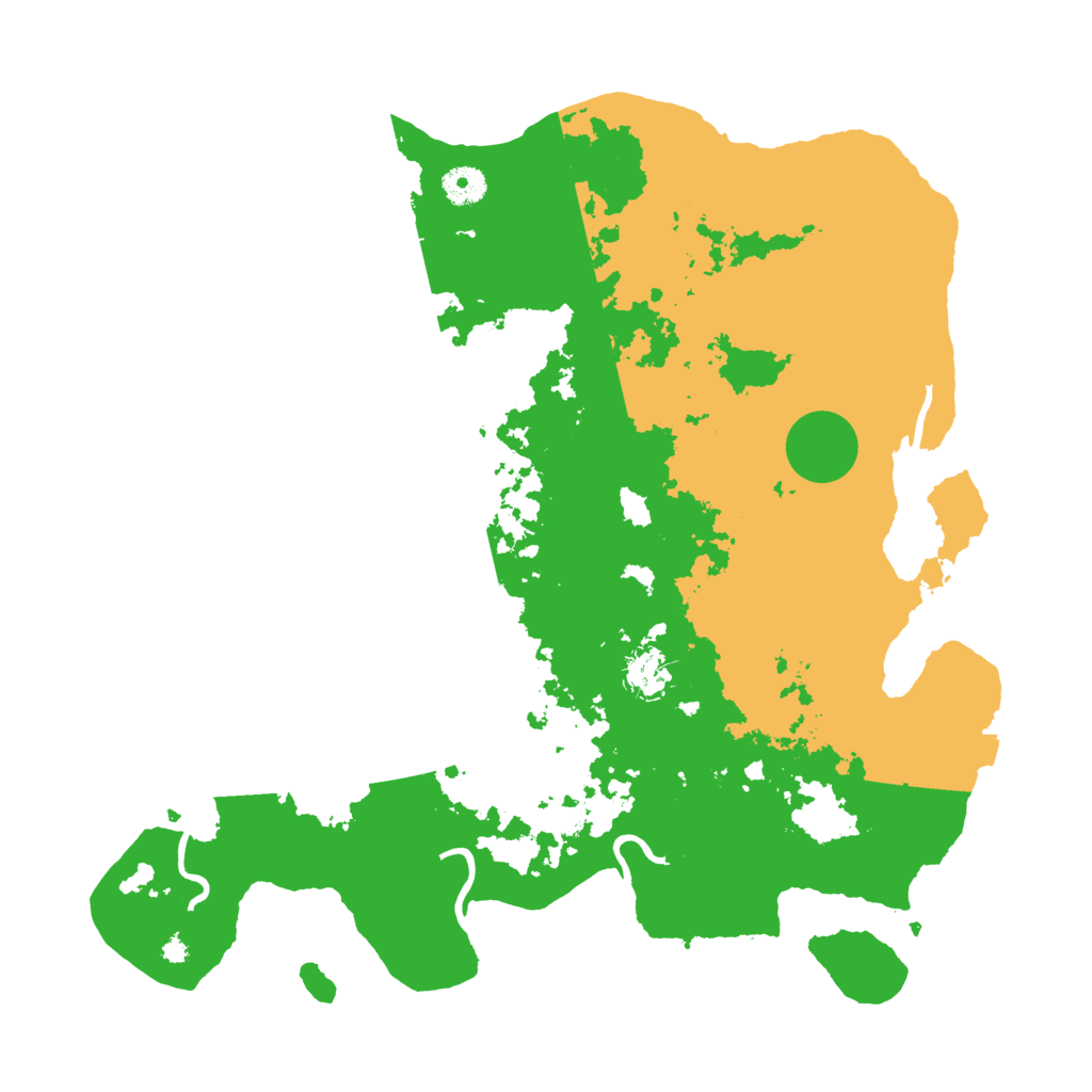 Biome Rust Map: Procedural Map, Size: 4000, Seed: 1116357972