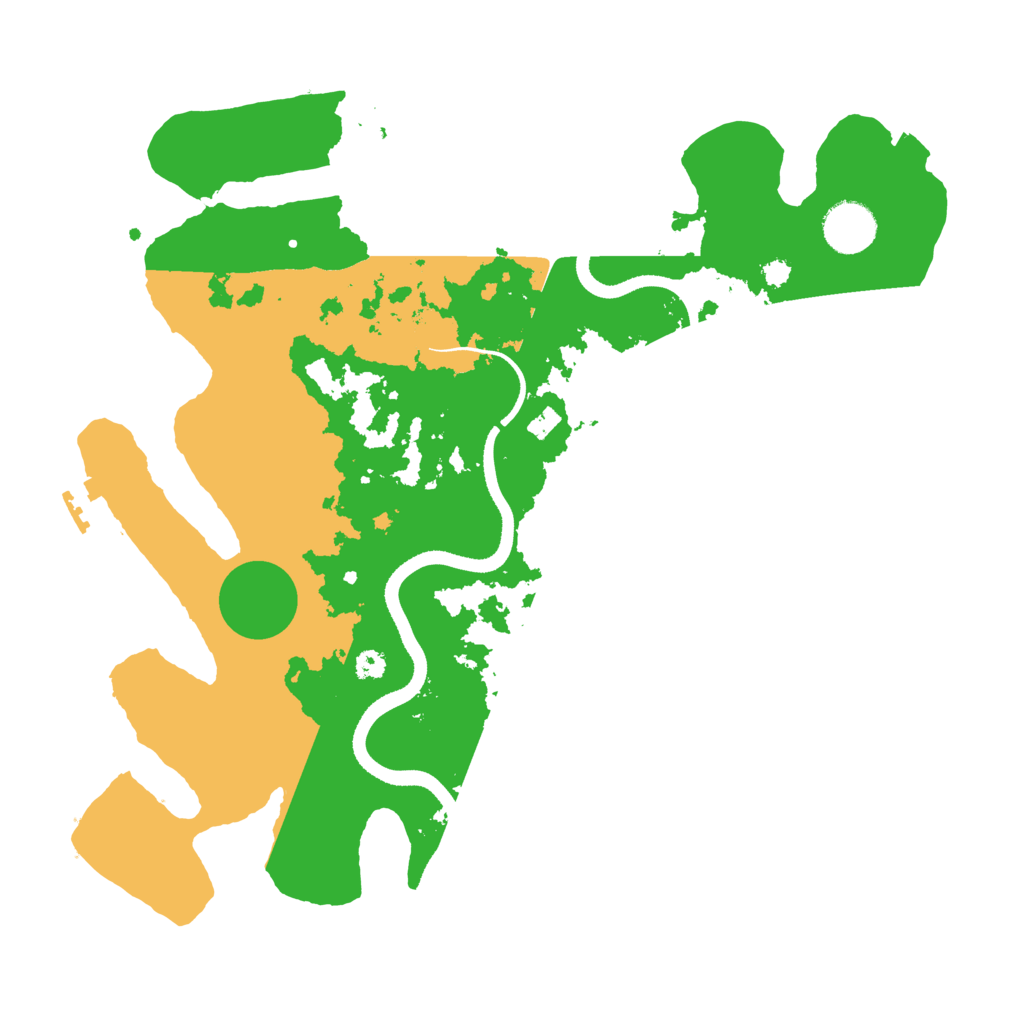 Biome Rust Map: Procedural Map, Size: 3450, Seed: 41310917