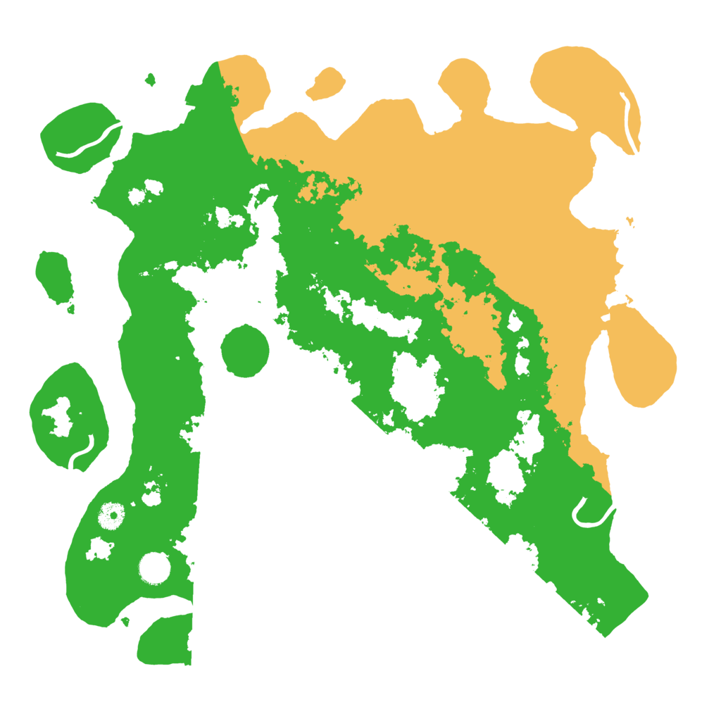 Biome Rust Map: Procedural Map, Size: 4000, Seed: 32569673