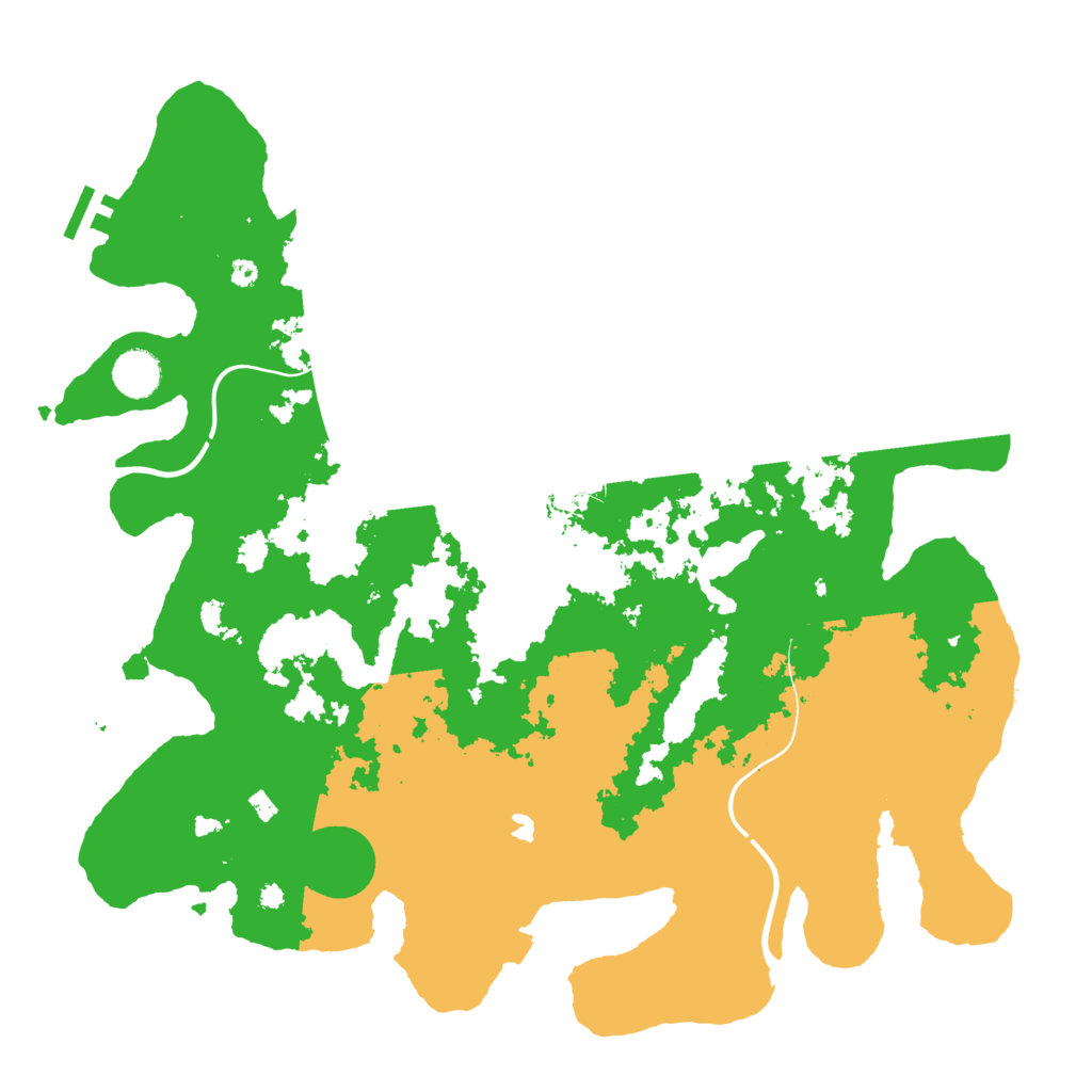 Biome Rust Map: Procedural Map, Size: 4000, Seed: 1880817015
