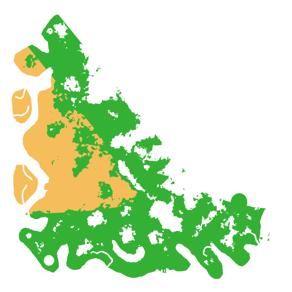 Biome Rust Map: Procedural Map, Size: 5000, Seed: 672885886