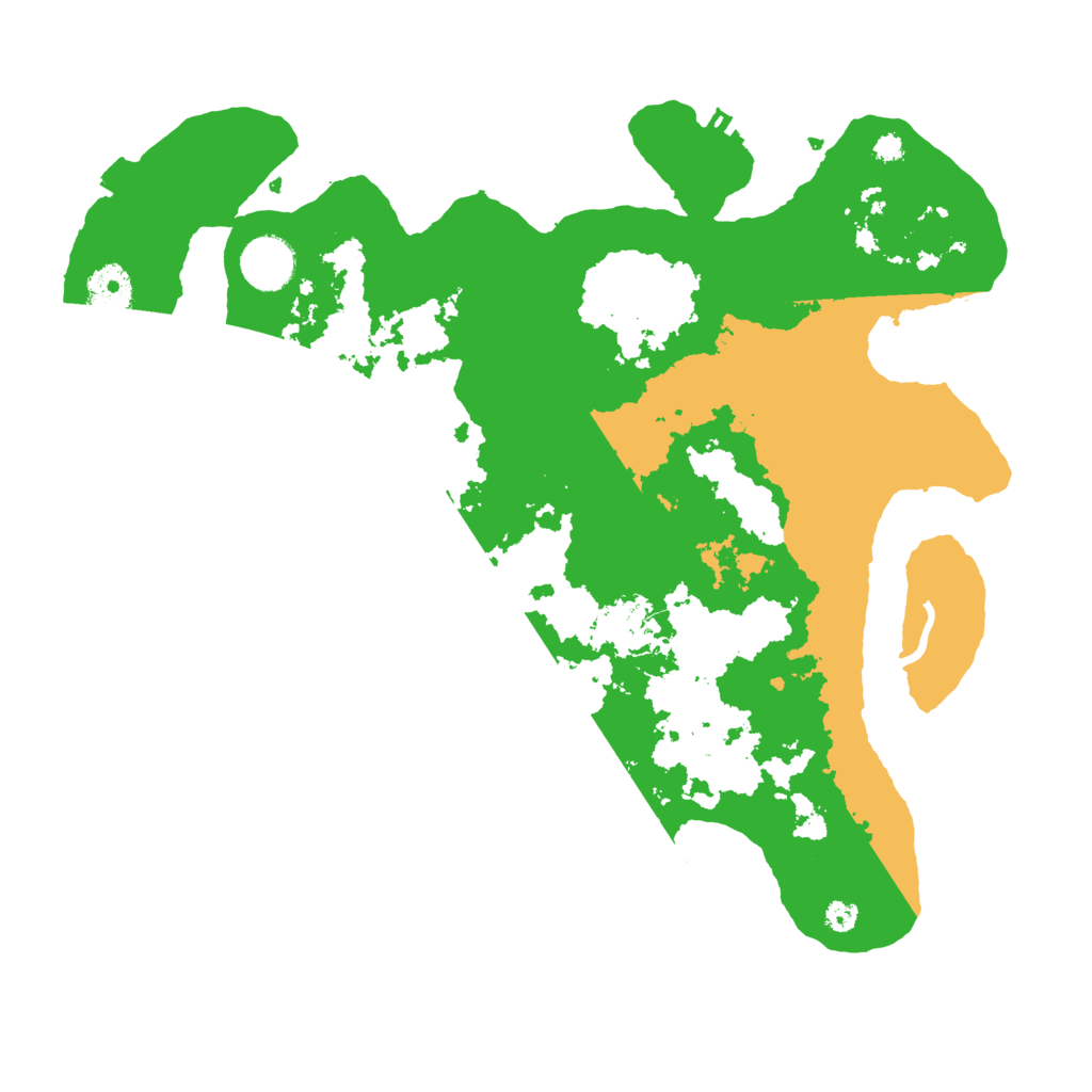 Biome Rust Map: Procedural Map, Size: 3550, Seed: 85068212