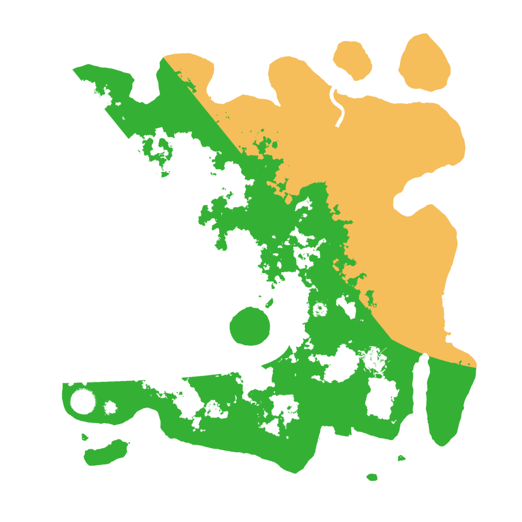 Biome Rust Map: Procedural Map, Size: 3650, Seed: 965842
