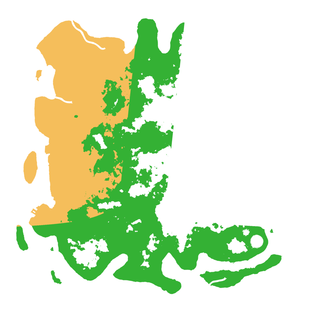 Biome Rust Map: Procedural Map, Size: 4250, Seed: 1101867487