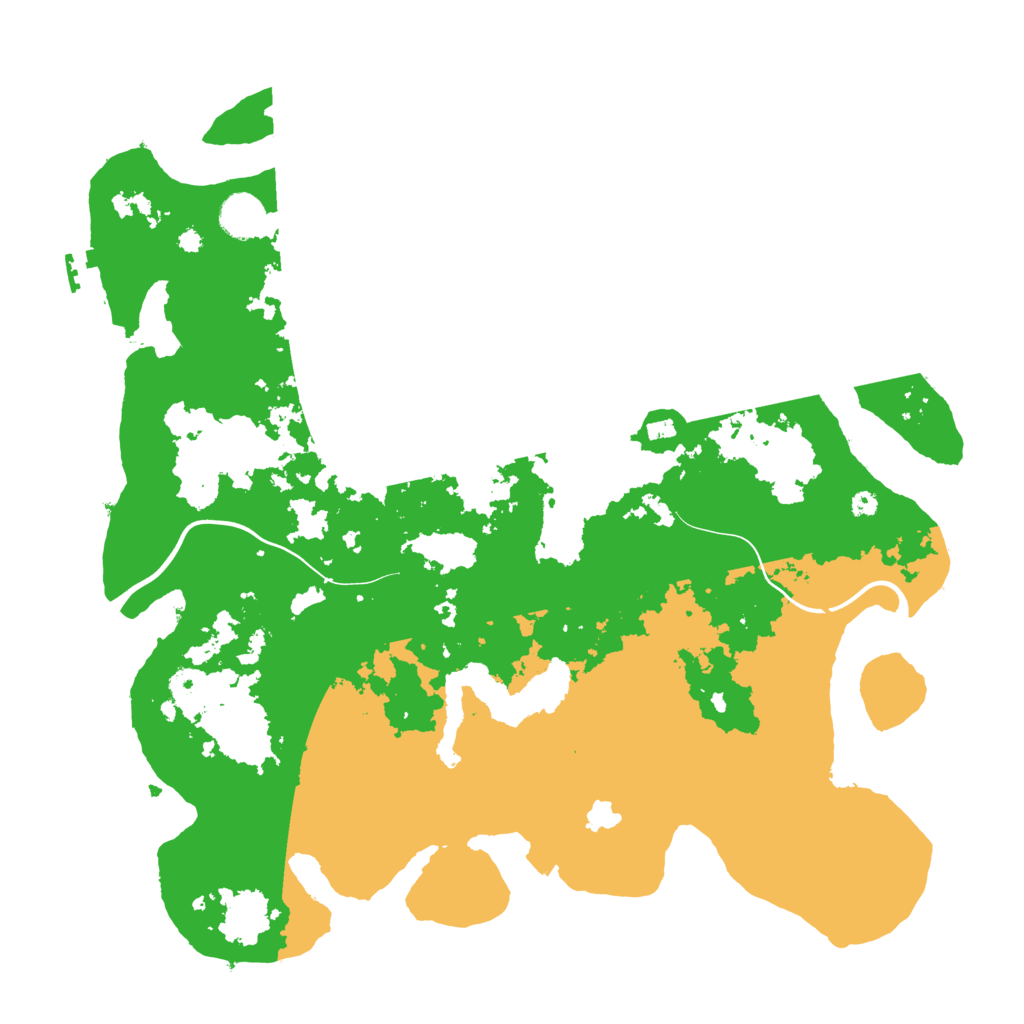 Biome Rust Map: Procedural Map, Size: 4000, Seed: 41998518