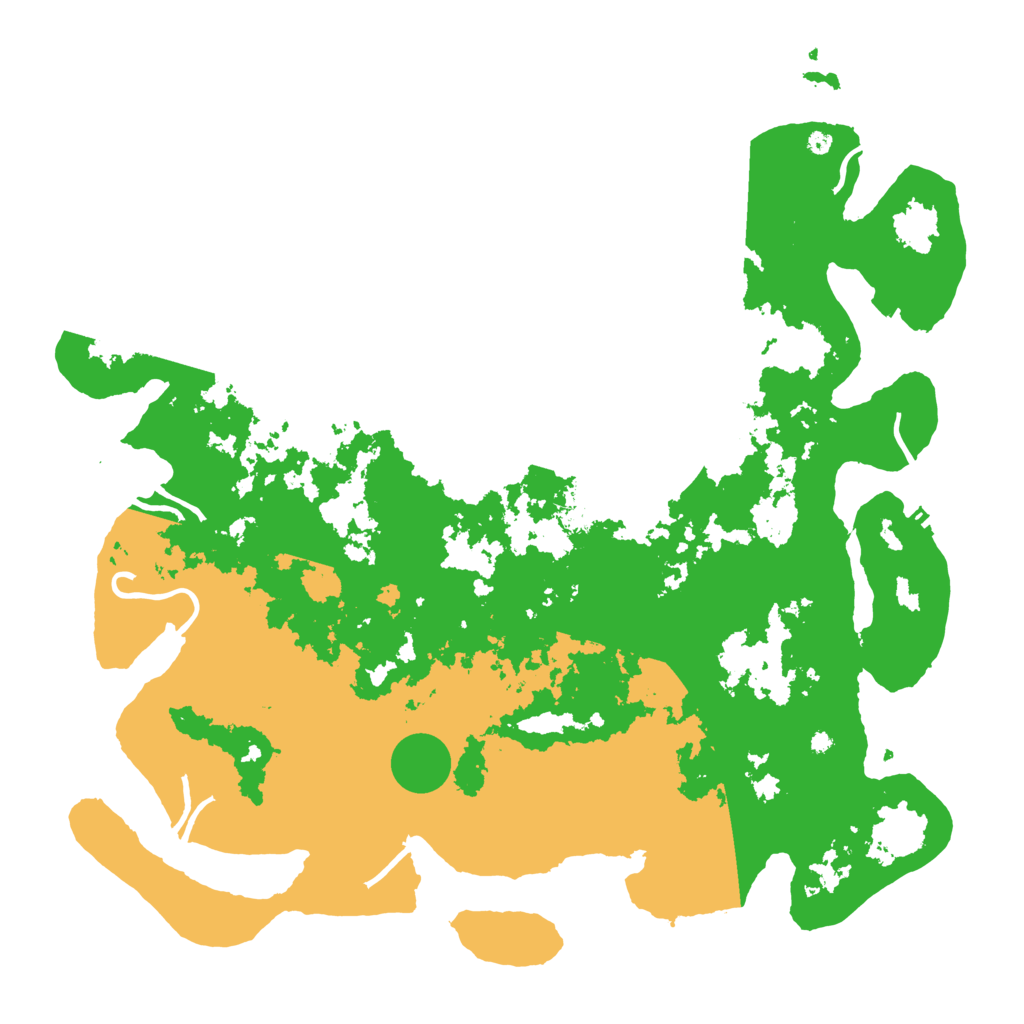 Biome Rust Map: Procedural Map, Size: 4500, Seed: 1745492191