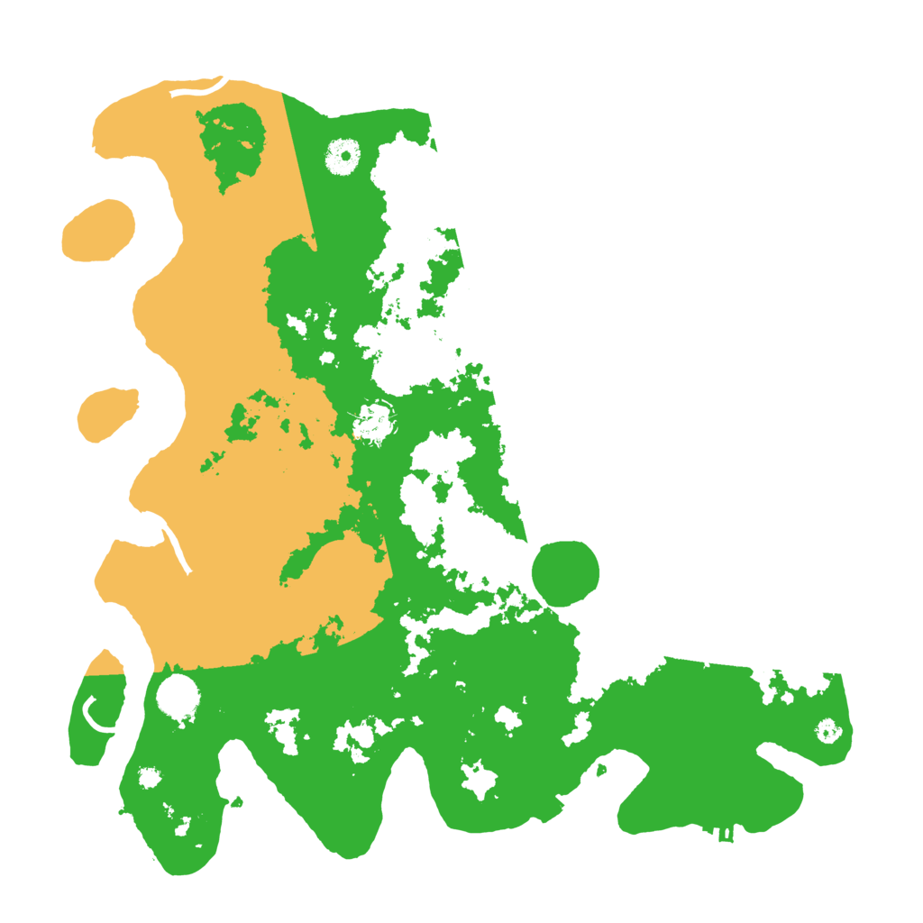 Biome Rust Map: Procedural Map, Size: 3850, Seed: 71666634