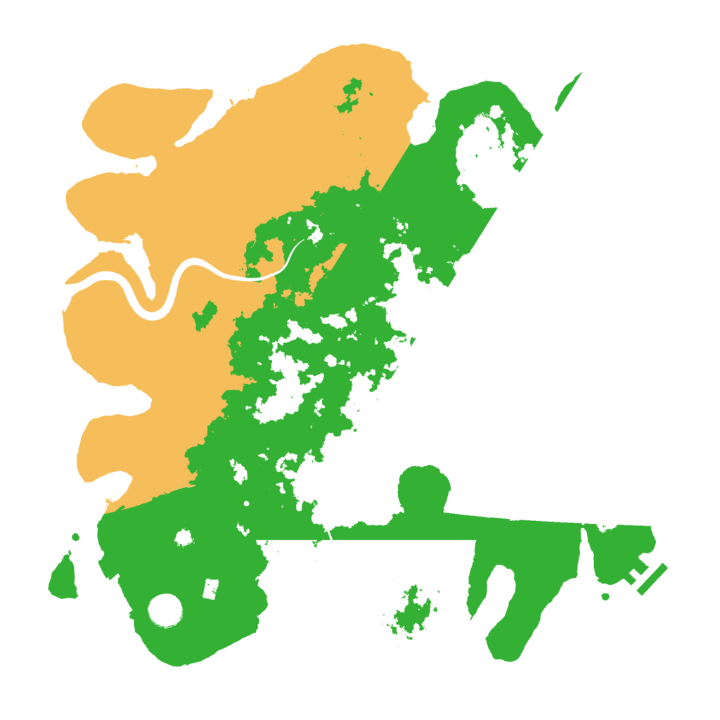 Biome Rust Map: Procedural Map, Size: 3800, Seed: 11139771