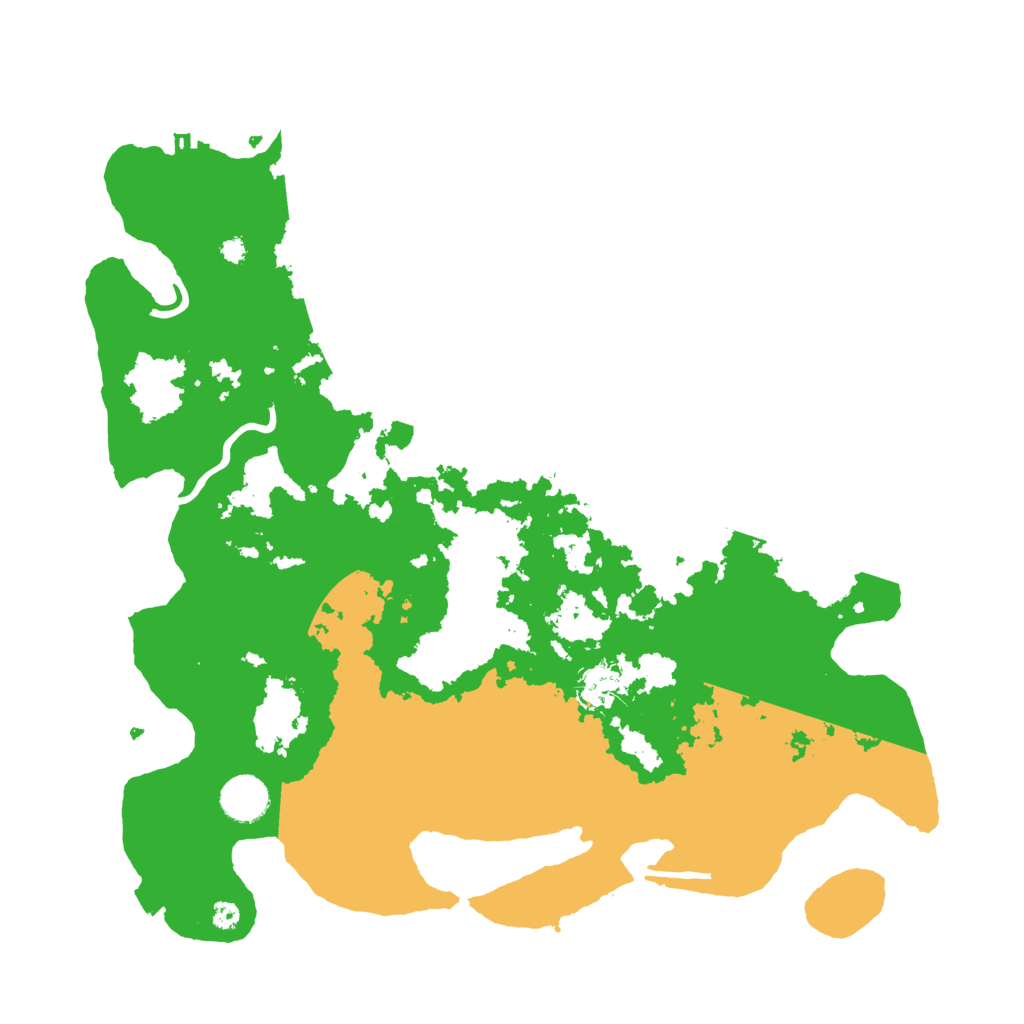 Biome Rust Map: Procedural Map, Size: 3800, Seed: 19656110
