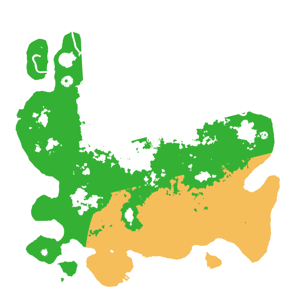 Biome Rust Map: Procedural Map, Size: 4000, Seed: 491535393