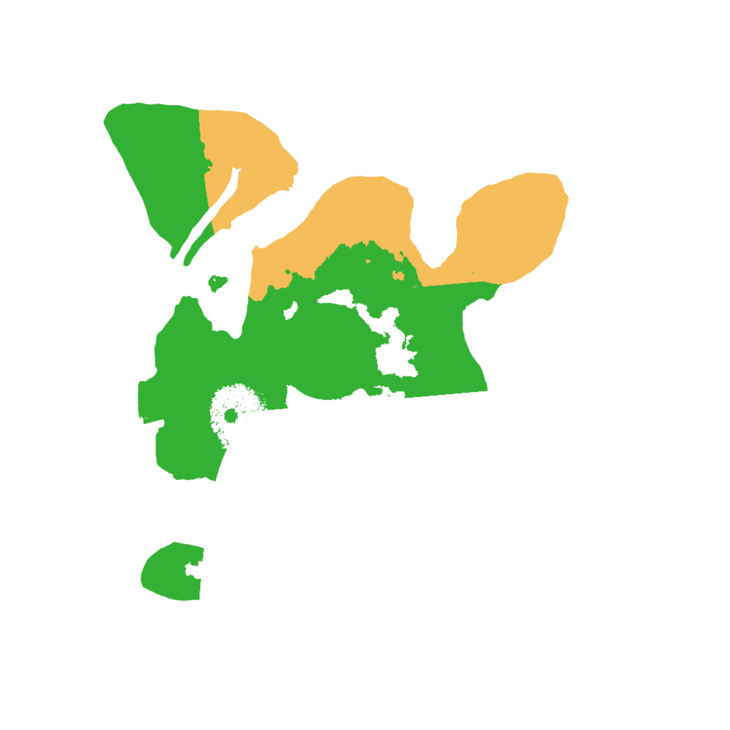 Biome Rust Map: Procedural Map, Size: 2000, Seed: 647757358