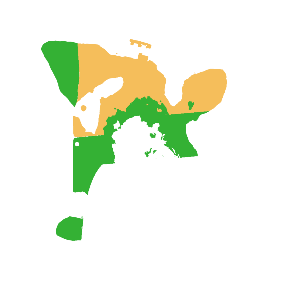 Biome Rust Map: Procedural Map, Size: 2000, Seed: 647757358