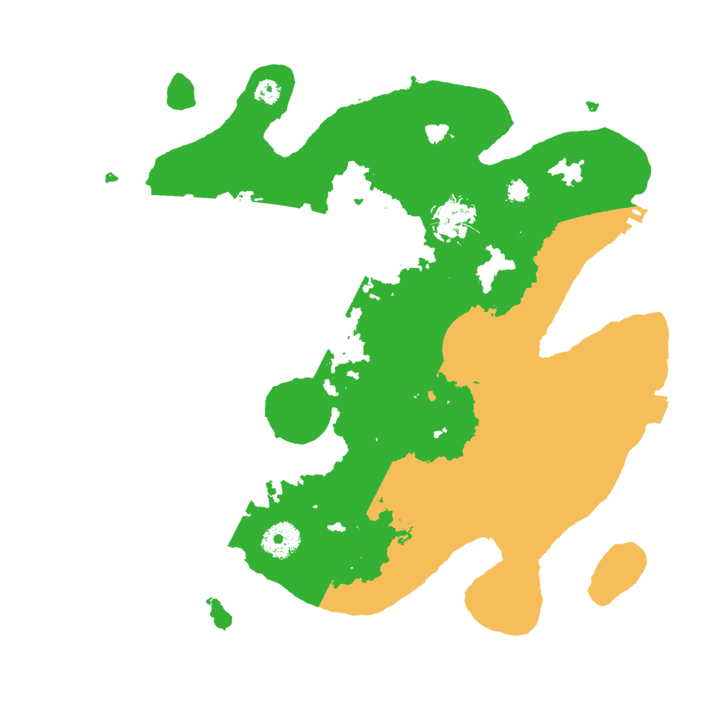 Biome Rust Map: Procedural Map, Size: 3000, Seed: 323396274