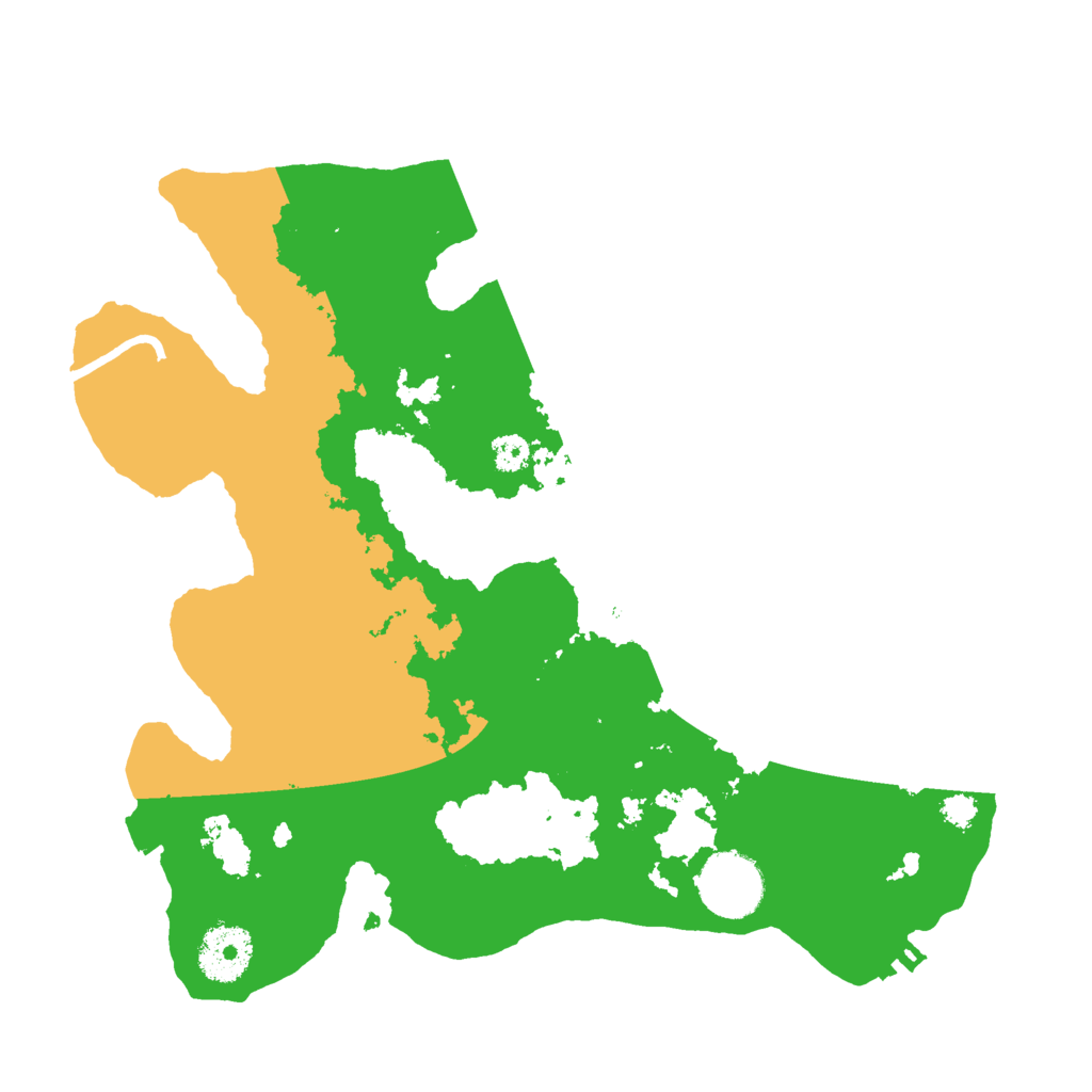 Biome Rust Map: Procedural Map, Size: 3000, Seed: 985697779