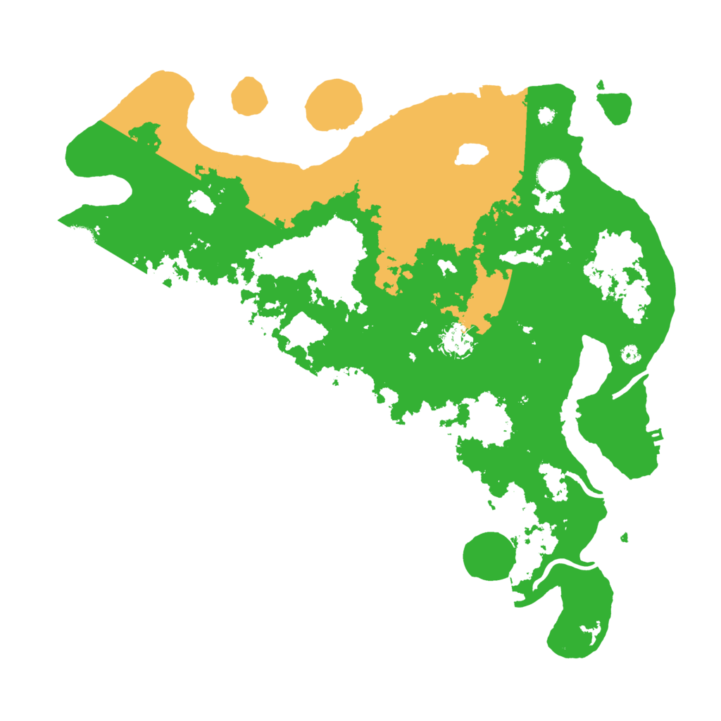 Biome Rust Map: Procedural Map, Size: 3900, Seed: 1733043958