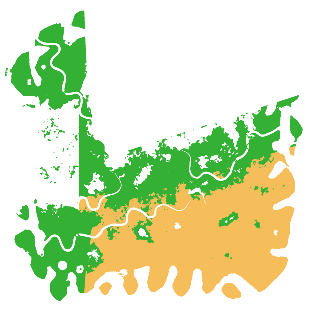 Biome Rust Map: Procedural Map, Size: 6000, Seed: 935175563