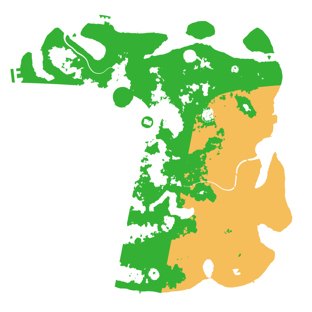 Biome Rust Map: Procedural Map, Size: 4250, Seed: 59901778