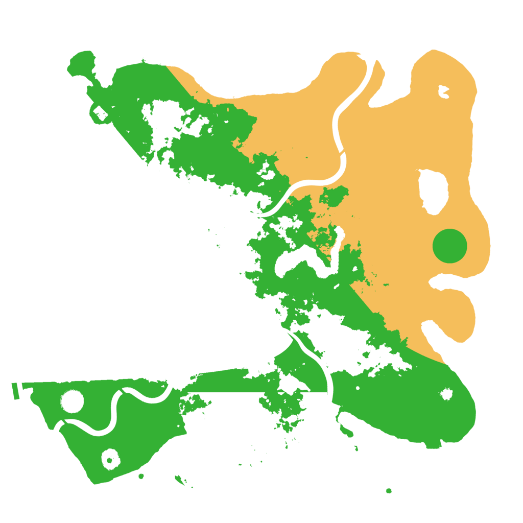 Biome Rust Map: Procedural Map, Size: 4000, Seed: 324567