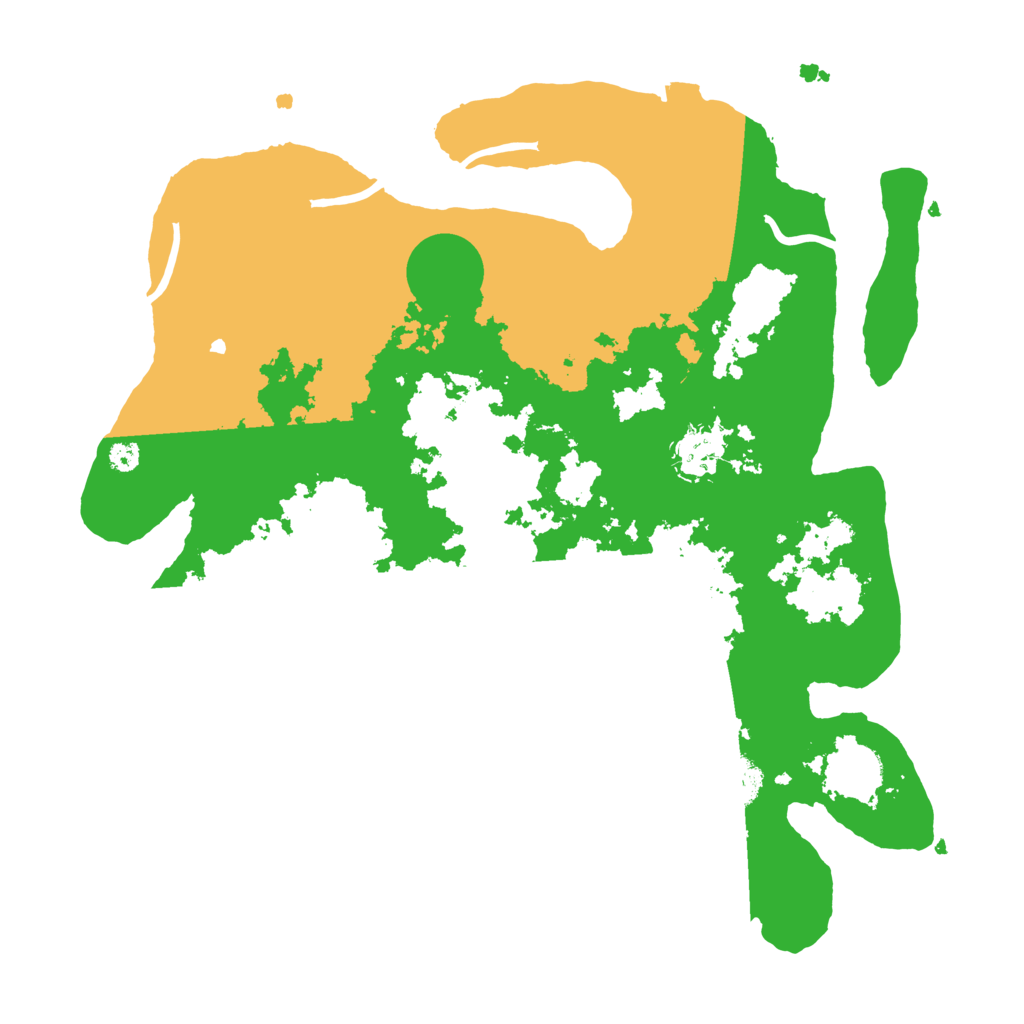 Biome Rust Map: Procedural Map, Size: 3500, Seed: 1359581112