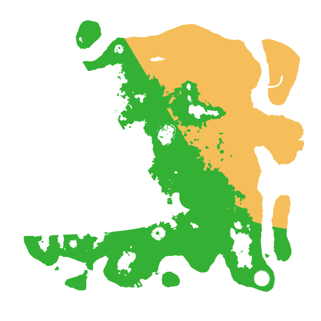 Biome Rust Map: Procedural Map, Size: 3650, Seed: 16132811