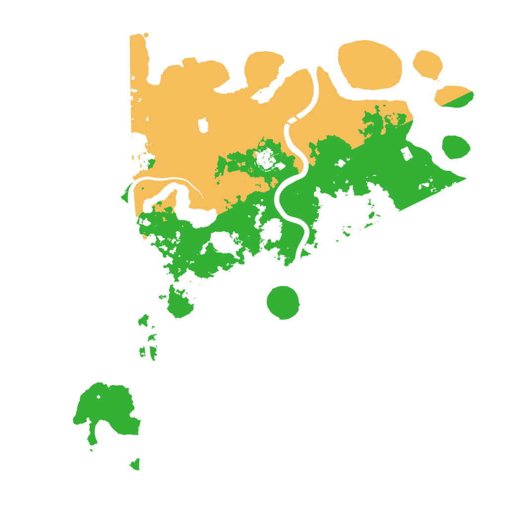Biome Rust Map: Procedural Map, Size: 4250, Seed: 119654831