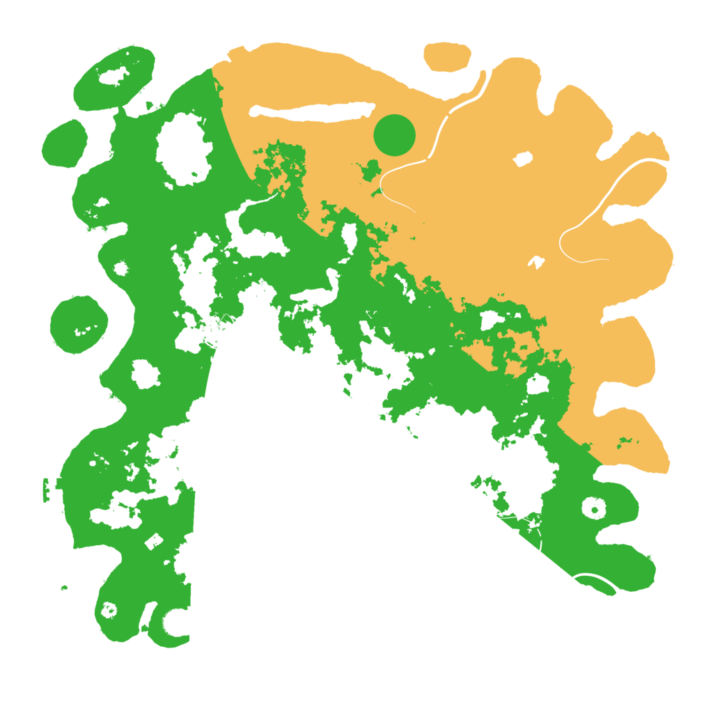 Biome Rust Map: Procedural Map, Size: 4500, Seed: 1111732236