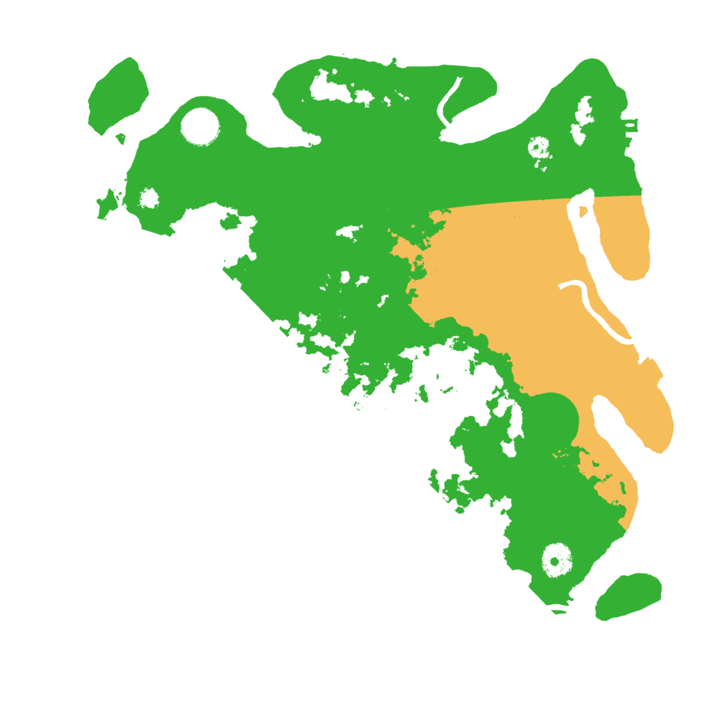 Biome Rust Map: Procedural Map, Size: 3400, Seed: 23443767