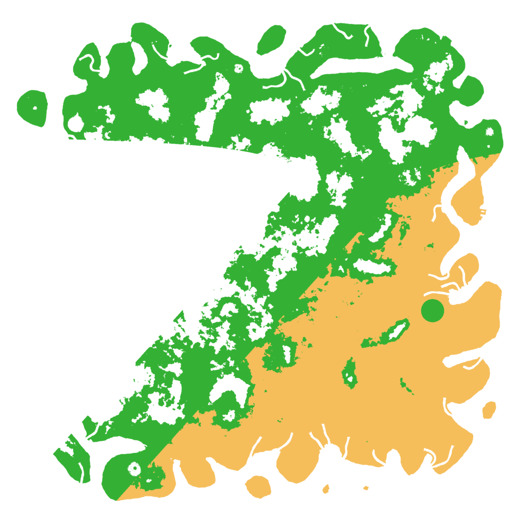 Biome Rust Map: Procedural Map, Size: 6000, Seed: 89375